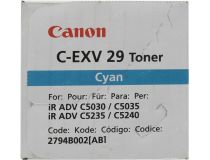 Тонер Canon C-EXV29 Cyan для iR ADVANCE C5030/5035/5235/5240