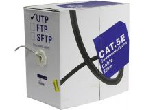 Кабель UTP 4 пары кат.5e 305м  5bites  UT5710-305A  многожильный