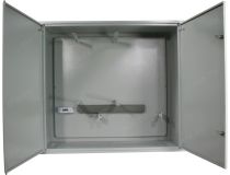 Шкаф технический навесной 1000х900х400 IP 31,с монтажной панелью, крейтовыми направляющими