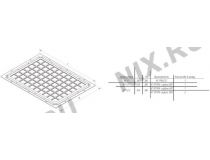 NT F1 G Фильтр в основание шкафа NT PRACTIC серый