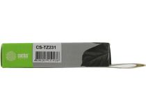 Cactus CS-TZ231 лента для печати этикеток (ширина 12мм, 8м, чёрный на белом)