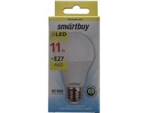 Smartbuy SBL-A60-11-30K-E27-A (E27, 850 люмен, 3000К, 11Вт, 160-240В)