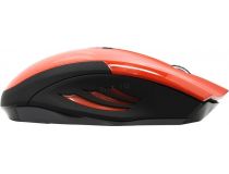 JETACCESS Comfort Wireless Optical Mouse OM-U54G Red (RTL) USB 6btn+Roll, беспроводная