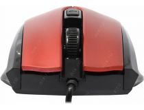 JETACCESS Comfort Optical Mouse OM-U50 Red  (RTL) USB 4btn+Roll