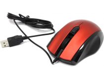 JETACCESS Comfort Optical Mouse OM-U50 Red  (RTL) USB 4btn+Roll