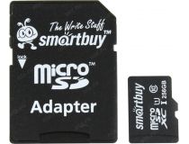 SmartBuy Ultimate SB256GBSDCL10-01 microSDXC Memory Card 256Gb UHS-I U1 + microSD-- SD Adapter