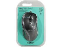 Logitech M500 Laser Corded Mouse 910-003726  (RTL) USB 6btn+Roll
