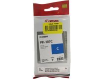 Чернильный контейнер Canon PFI-107C Cyan для iPF670/680/685/770/780/785