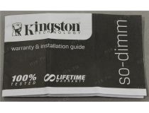 Kingston KVR24S17S8/8 DDR4 SODIMM 8Gb  PC4-19200 CL17 (for NoteBook)