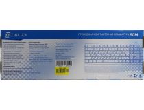 Клавиатура OKLICK 90M Black  USB  104КЛ  402127 