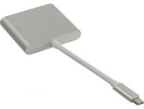 Кабель-адаптер USB-C - HDMI (F) + USB3.0+USB-C port