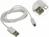 Smartbuy iK-12c white  Кабель USB A-- micro-B 1м