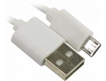 Smartbuy iK-12c white  Кабель USB A-- micro-B 1м
