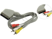 Smartbuy KA518(-125) Кабель SCART-M -- 3RCA-M (1-1.8м)