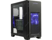 Minitower GameMax H603(-2U3) Blue LED MicroATX без БП, с окном