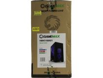 Minitower GameMax H603(-2U3) Blue LED MicroATX без БП, с окном