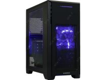 Minitower GameMax H603(-2U3) Blue LED MicroATX без БП, с окном