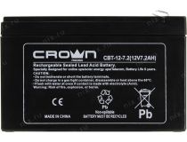 Аккумулятор CROWN Micro CBT-12-7.2 (12V, 7.2Ah) для UPS