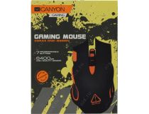 CANYON Optical Gaming Mouse CND-SGM5N Black (RTL) USB 7btn+Roll