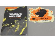 CANYON Optical Gaming Mouse CND-SGM5N Black (RTL) USB 7btn+Roll