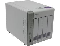 QNAP NAS Server D4 rev.A  (4x3.5 /2.5 HotSwap HDD SATA,RAID0/1/5/6/10,2xGbLAN,3xUSB3.0)