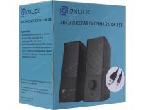Колонки OKLICK OK-128 Black (2x3W, питание от USB) 417560 