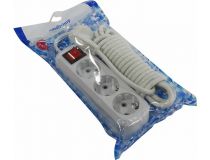 Удлинитель Smartbuy SBE-16-3-05-ZS White  5м (3 розетки)