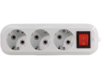 Удлинитель Smartbuy SBE-16-3-05-ZS White  5м (3 розетки)