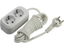 Удлинитель Smartbuy SBE-16-2-03-Z White  3м (2 розетки)