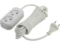 Удлинитель Smartbuy SBE-10-2-05-N White  5м (2 розетки)