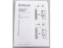 Сетевой удлинитель Defender E550 5м  (5 розеток) 99231 