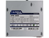 Блок питания Chieftec I-ARENA GPB-500S  500W ATX (24+4+6/8пин)