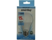 Smartbuy SBL-A60-15-40K-E27  (E27, 4000К, 15Вт, 220-240В)