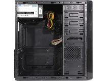 Miditower PowerCool  S2001BK ATX 500W (24+2x4+6пин)