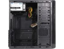 Miditower PowerCool  S2001BK ATX 500W (24+2x4+6пин)