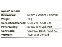 Transcend TS-RDF5R USB3.0 SDXC/microSDXC Card Reader/Writer