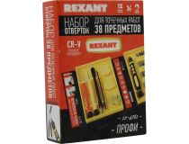 Rexant 12-4761  Набор отвёрток (38 предметов)
