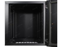 NT WALLBOX IP44 12-66 B Шкаф 19 настенный, пылевлагозащищенный, чёрный, 12U 600*660, дверь цельнометалл.