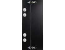 NT WALLBOX IP44 12-66 B Шкаф 19 настенный, пылевлагозащищенный, чёрный, 12U 600*660, дверь цельнометалл.