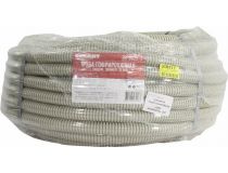 Гофрир. трубка для проводки D25мм с протяжкой (50м) Rexant  28-0025-2 