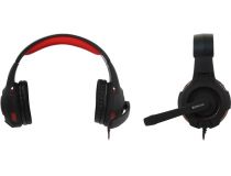 Наушники с микрофоном Defender Warhead G-450 (шнур 2.3м, USB, с регулятором громкости) 64146 
