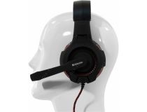 Наушники с микрофоном Defender Warhead G-450 (шнур 2.3м, USB, с регулятором громкости) 64146 