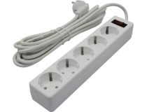 Сетевой фильтр Smartbuy  SBSP-5(0)-W  5м (5 розеток)