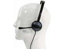 Наушники с микрофоном SVEN AP-151MV Black (с регулятором громкости, шнур 1.2м)