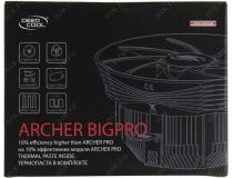 Deepcool DP-MCAC-ABGP ARCHER BIGPRO (4пин, 775/1155/AM2/AM4/FM2, 29.7дБ, 900-2100об/мин, Cu+Al)