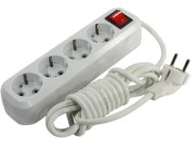 Удлинитель Smartbuy SBE-16-4-03-ZS White 3м (4 розетки)