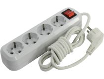 Удлинитель Smartbuy SBE-16-4-02-ZS White  2м  (4 розетки)