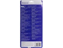 Микрофон Defender MIC-117 (1.8м) 64117 
