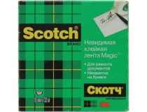 3M Scotch 34-8714-1411-5/34-8714-1413-1 Клейкая лента канцелярская невидимая(19мм, 33м)