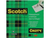 3M Scotch 34-8714-1411-5/34-8714-1413-1 Клейкая лента канцелярская невидимая(19мм, 33м)